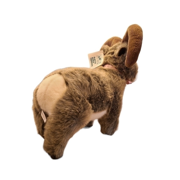 Vintage Big Horn Sheep Rocky Mountain National Park Stuffy, Plushie - Picture 6 of 16